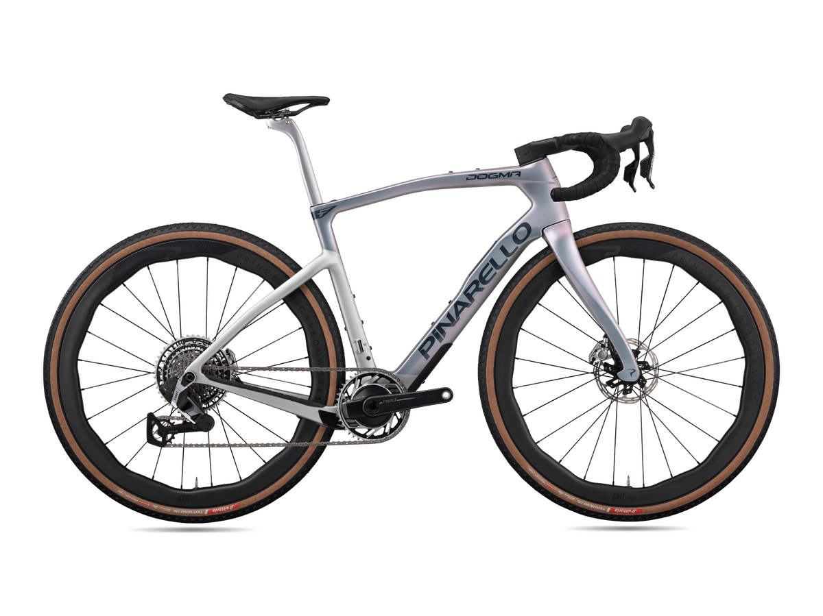 Pinarello Bici Dogma GR - Sram Red XPLR AXS 13V -Interstellar Grey Matt  Princeton Grit