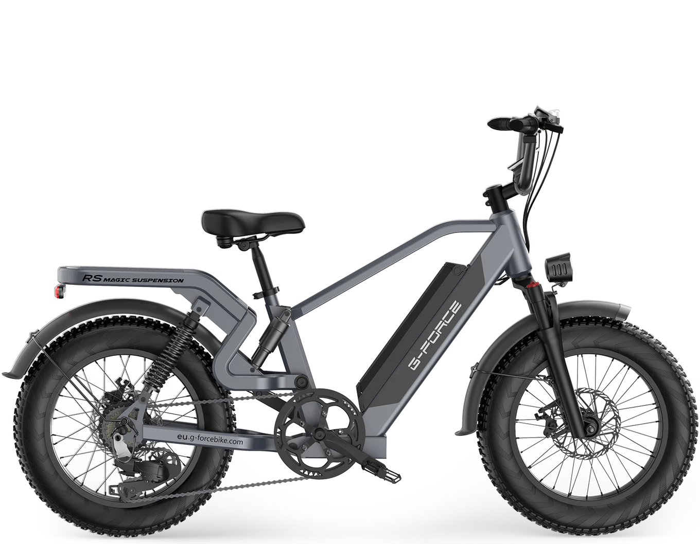 G-Force Bici Elettrica Fat Bike RS 15 Ah