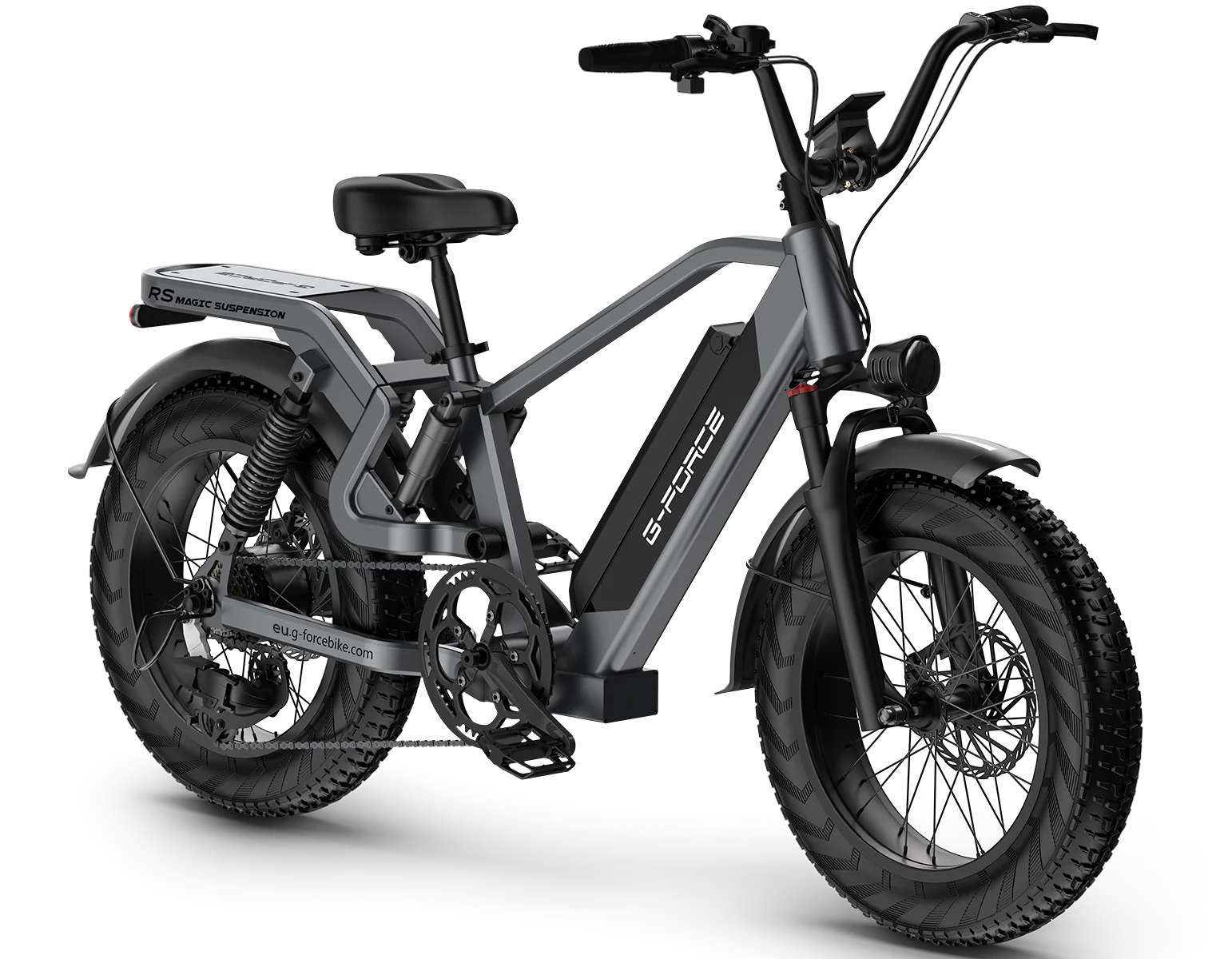 G-Force Bici Elettrica Fat Bike RS 15 Ah
