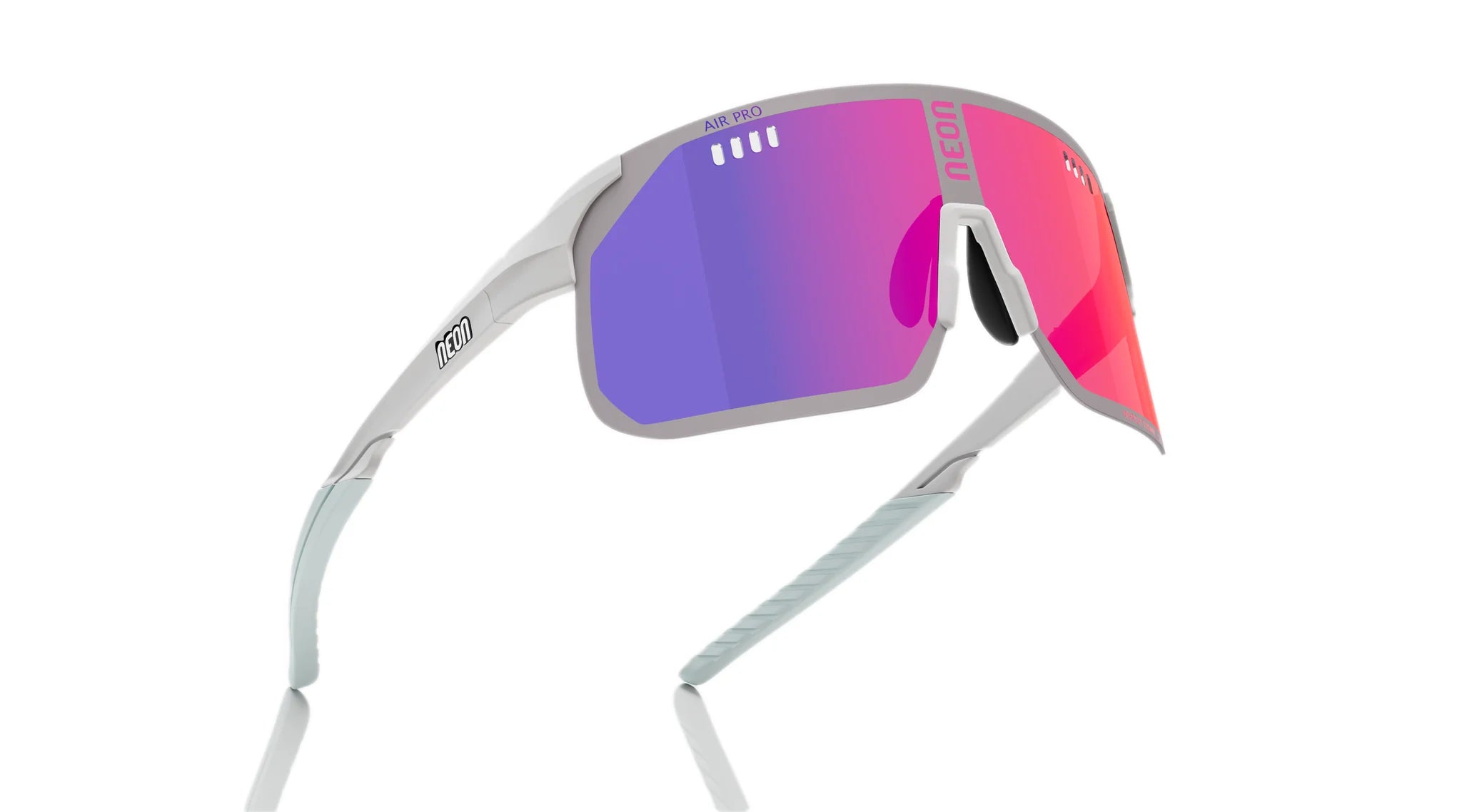 Neon Optic Occhiali Air Pro 2.0 White Matt Mirror HD Vision