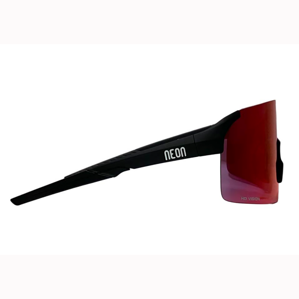 Neon Optic Occhiali Superfly Black Matt Mirror HD Vision