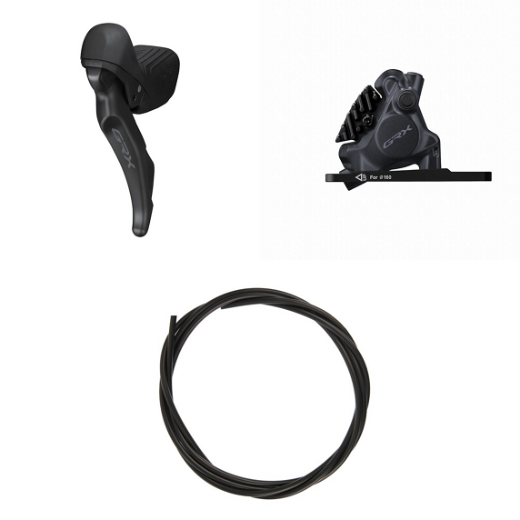 Shimano Kit Freno Idraulico Ant. Sx GRX BR-RX410 160mm