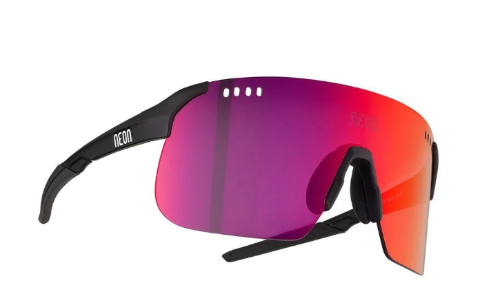 Neon Optic Occhiali Sky 2.0 Air Black Matt Mirror HD Vision