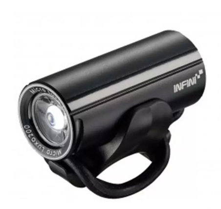 Infini Fanalino Anteriore A Led Micro Lux USB Nero