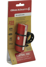 Blackburn Luce Anteriore Central 200 Rosso