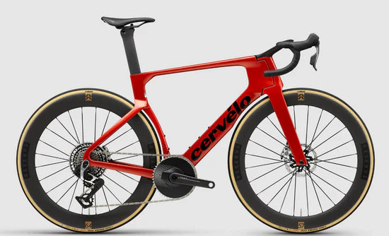 Cervélo Bici S5 - Sram Red XPLR AXS 1 - Carnelian