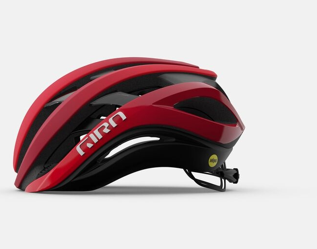 Giro Casco Aether Spherical Mips Matte Bright Red / Dark Red