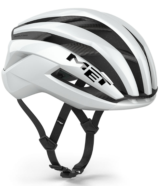 Met Casco New Trenta 3K Carbon Bianco