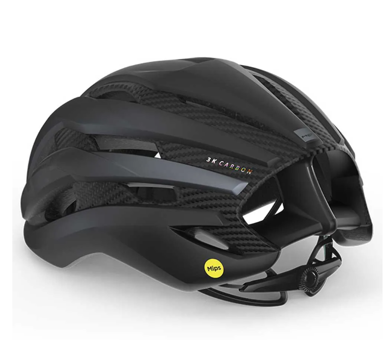 Met Casco Trenta 3k Carbon Mips Nero