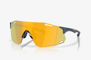 Lunettes Oakley Cybr Dyno blanches polies Prizm Road