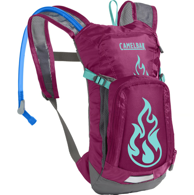 Camelbak Zaino Mini M.U.L.E. Junior/Kid Baton Rouge / Flames 1.5L