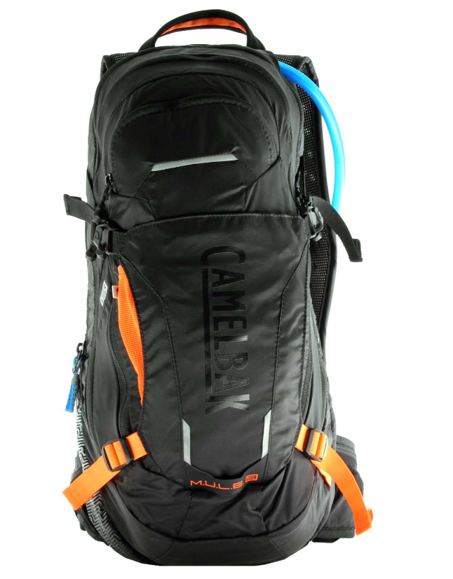 Camelbak Zaino Idrico M.U.L.E. LR Nero/Arancio 12L+3L
