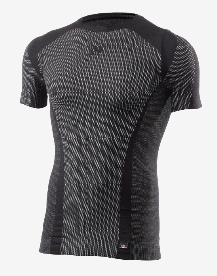 Sixs Intimo Maglia A Maniche Corte TS1L Nero Carbon