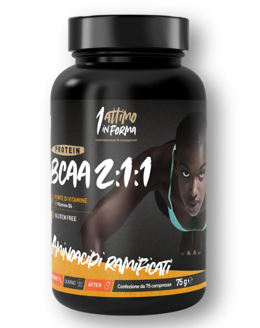 1 Attimo In Forma BCAA 2:1:1 Aminoacidi Ramificati 75cpr