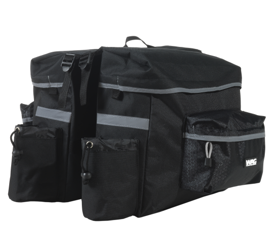 Sacs latéraux arrière compacts Wag noirs