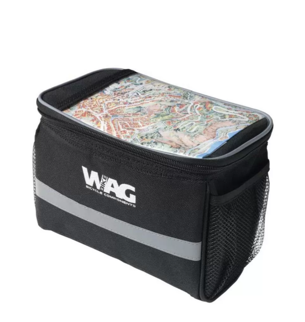 Wag Borsa Anteriore Portamappa Mini Nero