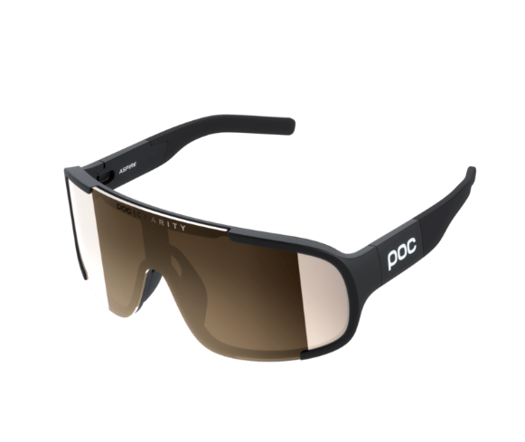 Poc Occhiali Aspire Uranium Black/Clarity Trail Partly Sunny Silver