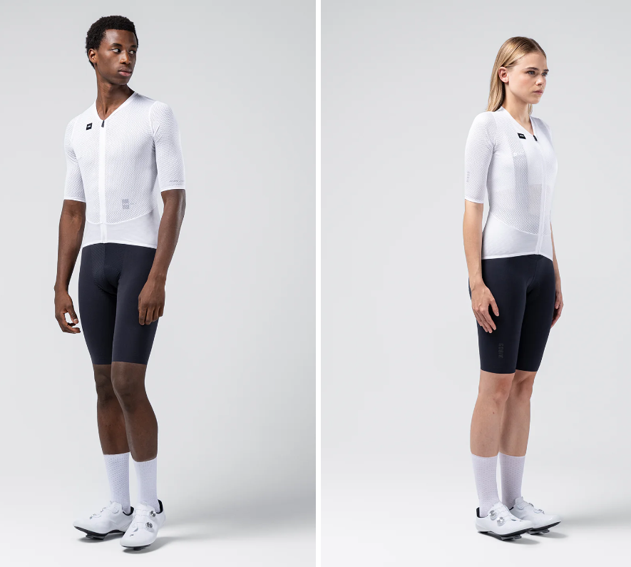 Gobik Maglia Estiva Carrera 3.0 Unisex Bianco