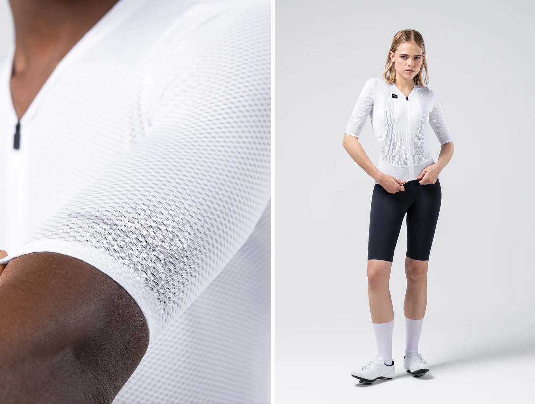 Gobik Maglia Estiva Carrera 3.0 Unisex Bianco