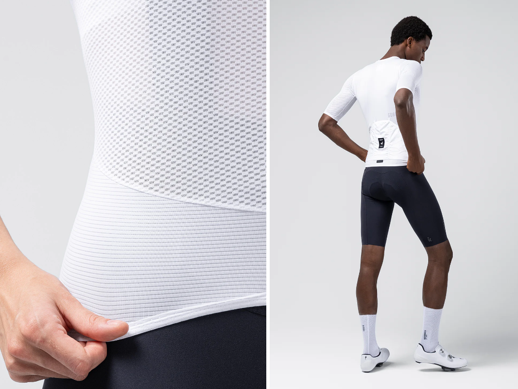 Gobik Maglia Estiva Carrera 3.0 Unisex Bianco
