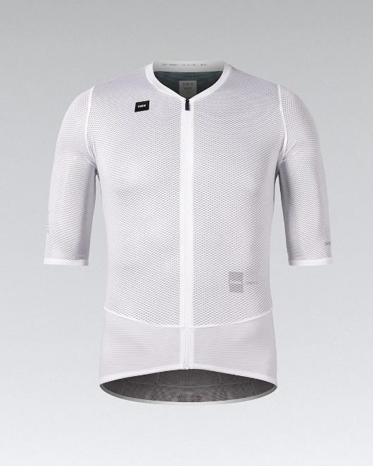 Gobik Maglia Estiva Carrera 3.0 Unisex Bianco