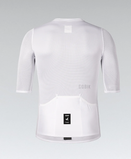 Gobik Maglia Estiva Carrera 3.0 Unisex Bianco