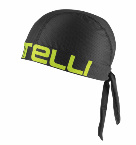 Castelli Bandana White/Black