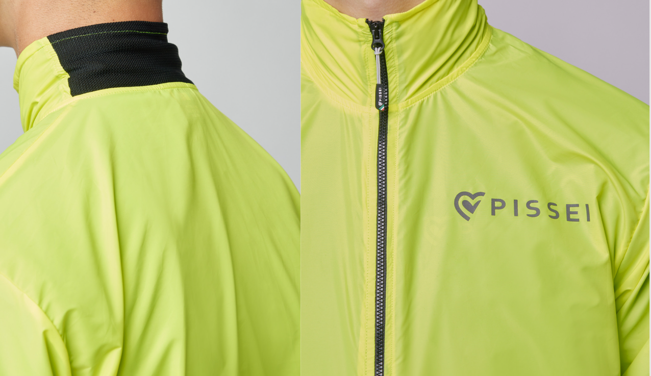 Pissei Windproof Mantle Fluo Yellow Breath