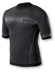 Biotex Intimo Manica Corta 3D Nero