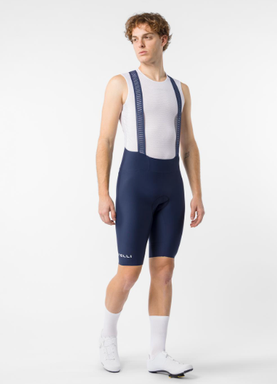 Castelli Salopette Estiva Espresso 2 Belgian Blue