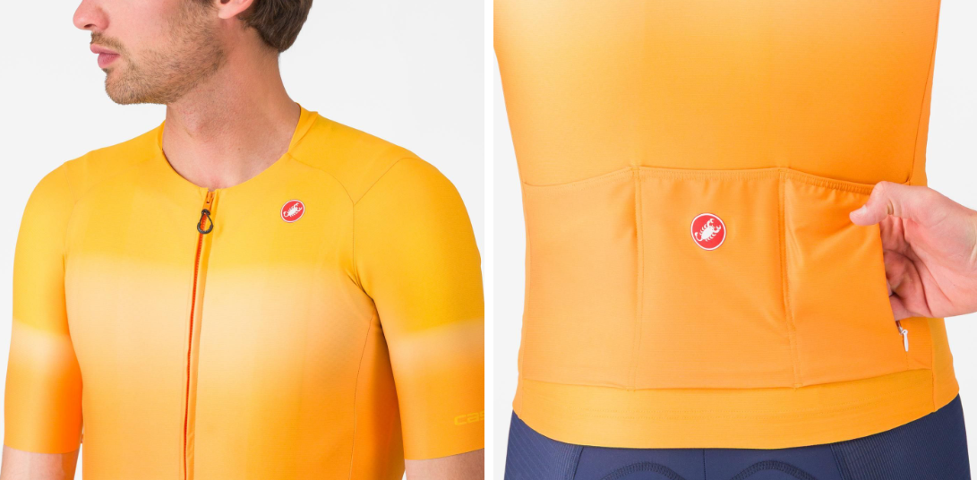 Castelli Maglia Estiva UPF Vivid Orange