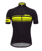 Santini Bob Alternative Summer Jersey Black/Orange