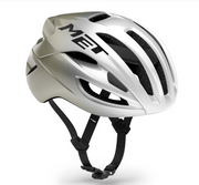 Met Casco Rivale Mips Silver Gray Lucido