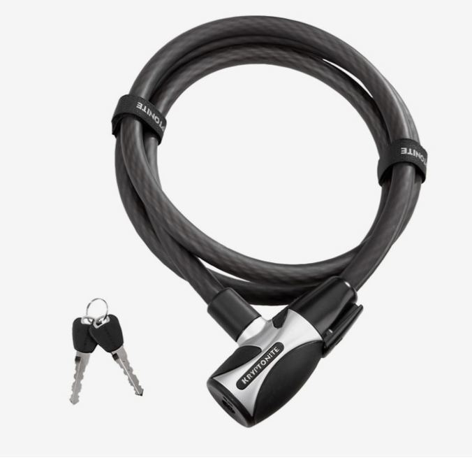 Kryptonite Lucchetto Kryptoflex 1518 Key Cable (15 mm X 180 cm)