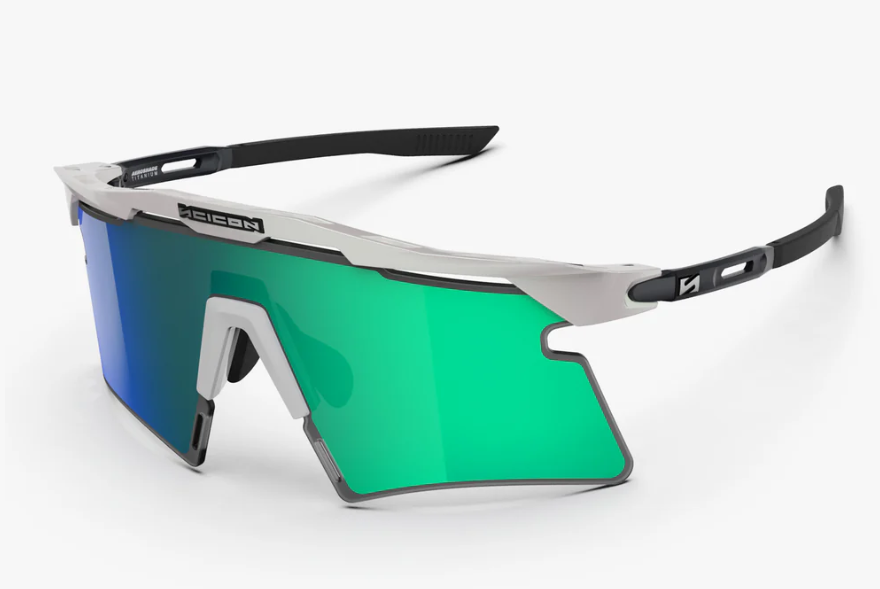 Scicon Sport Occhiali Aeroshade 2.0 Titanium White Metal Matte Multimirror Blue/Green