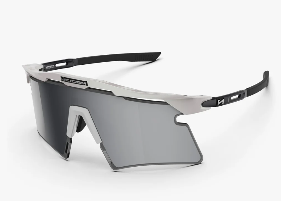 Scicon Sport Occhiali Aeroshade 2.0 Titanium White Metal Matte Multimirror Silver