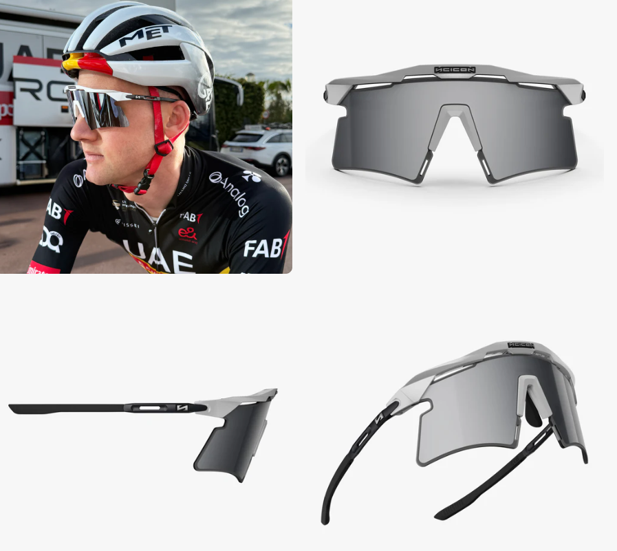 Scicon Sport Occhiali Aeroshade 2.0 Titanium White Metal Matte Multimirror Silver