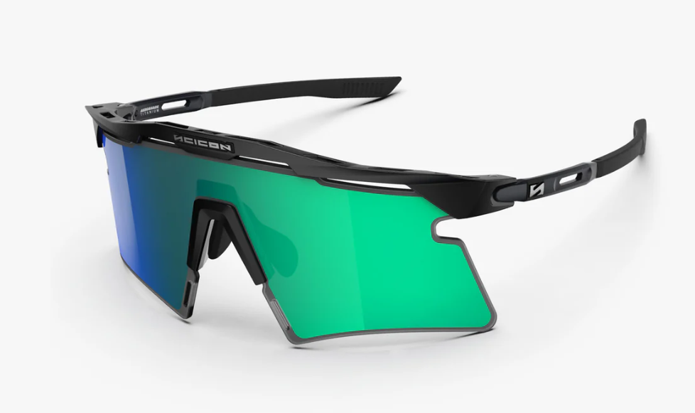 Scicon Sport Occhiali Aeroshade 2.0 Titanium Matte Black Multimirror Blue/Green