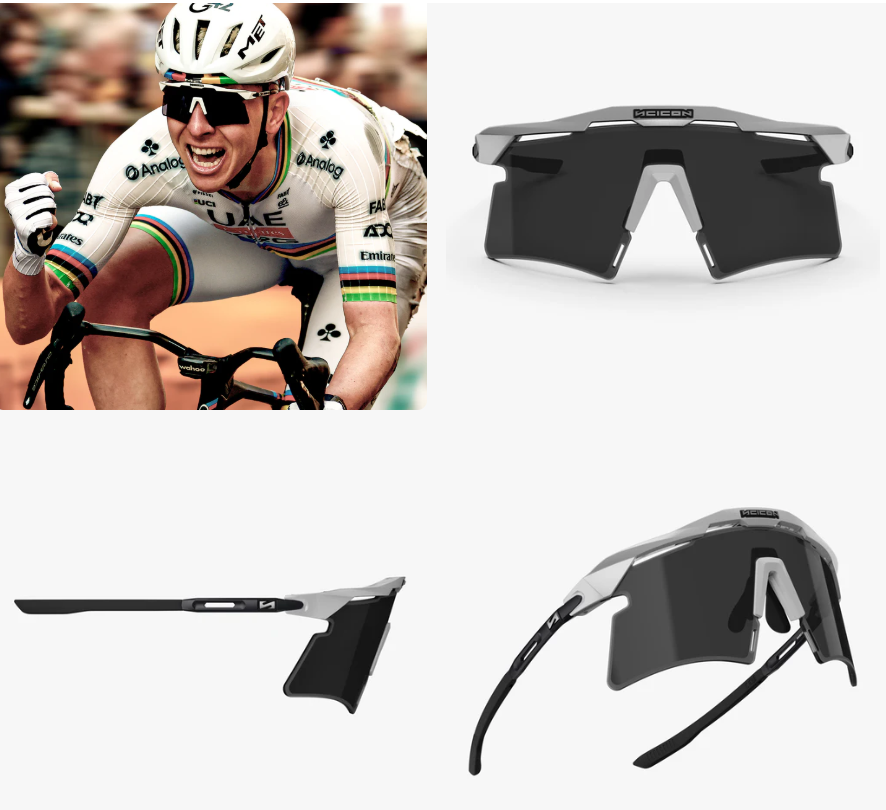 Scicon Sport Occhiali Aeroshade 2.0 Titanium White Metal Matte Smoke