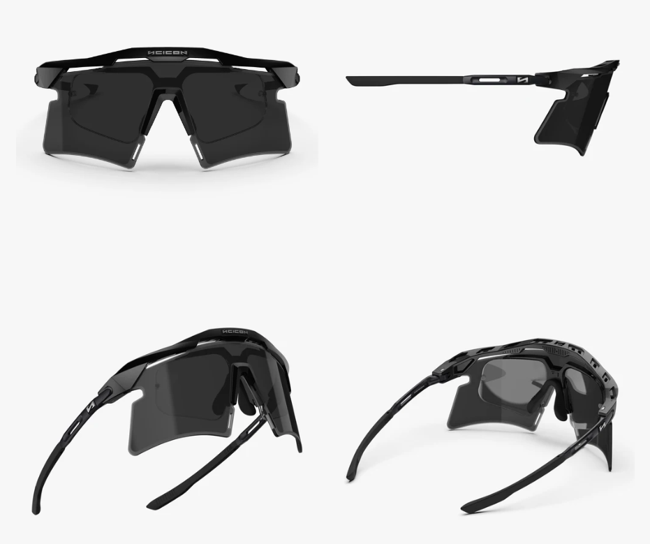 Scicon Sport Occhiali Aeroshade 2.0 Titanium Matte Black Smoke