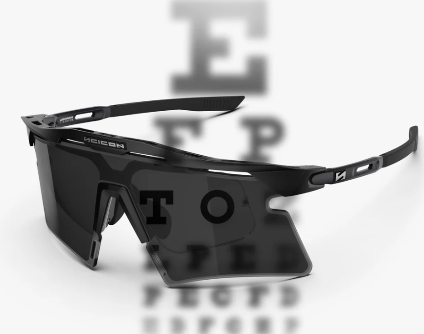 Scicon Sport Occhiali Aeroshade 2.0 Titanium Matte Black Smoke