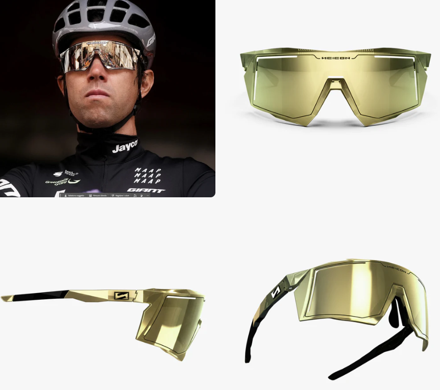 Lunettes de soleil Scicon Sports Aerostorm Multimirror Bronze