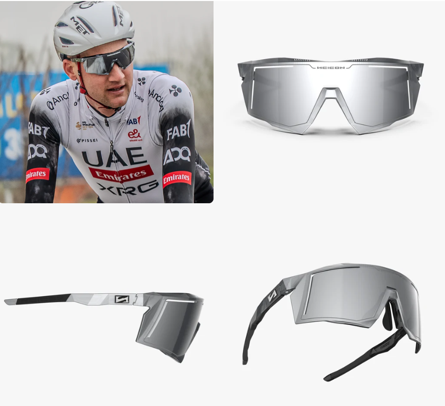 Lunettes de soleil Scicon Sports Aerostorm Multimirror Sunburst