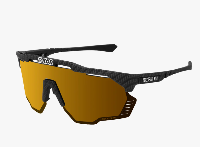 Scicon Sport Occhiali Aeroshade Kunken Carbon Matt Multimirror Bronze