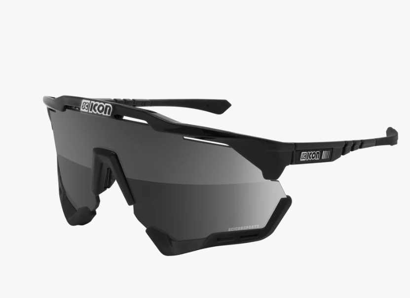 Scicon Sport Occhiali Aeroshade XL Black Fender Multimirror Silver