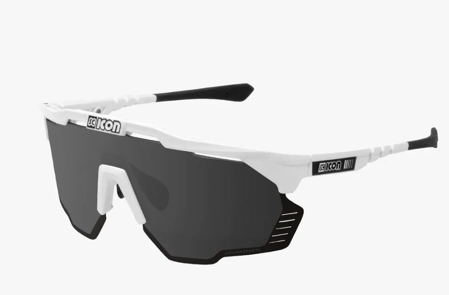 Scicon Sport Occhiali Aeroshade Kunken White Gloss Multimirror Silver