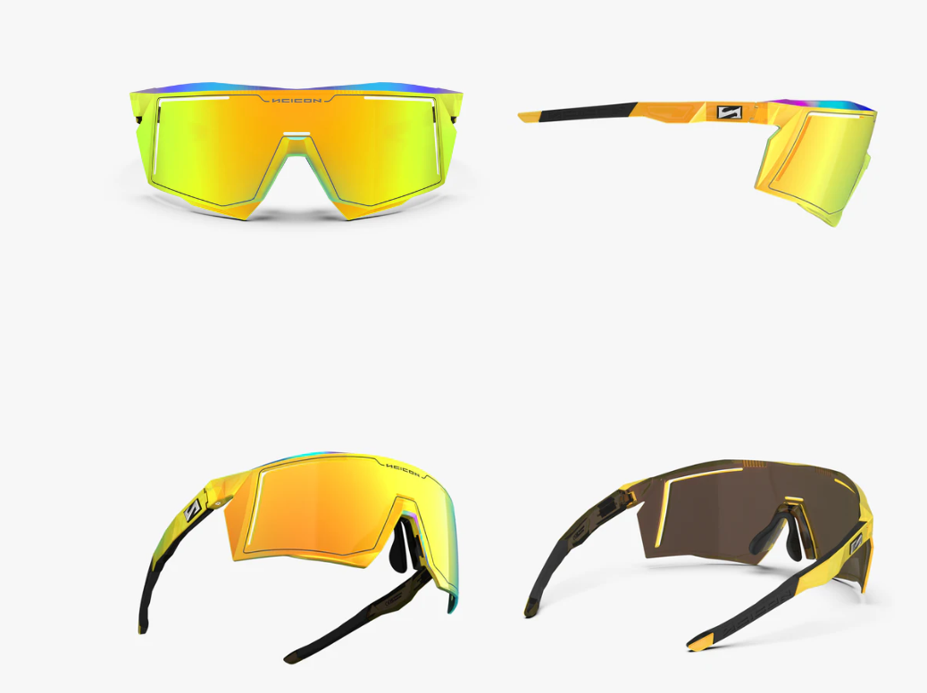 Lunettes de soleil Scicon Sports Aerostorm Multimirror Sunburst