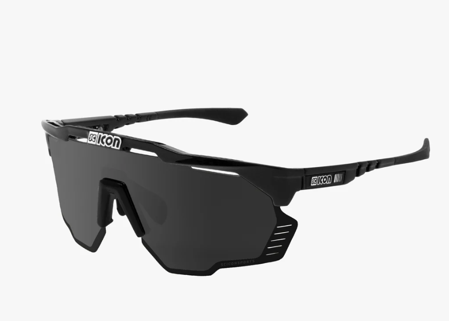 Scicon Sports Occhiali Aeroshade Kunken Black Gloss Multimirror Silver