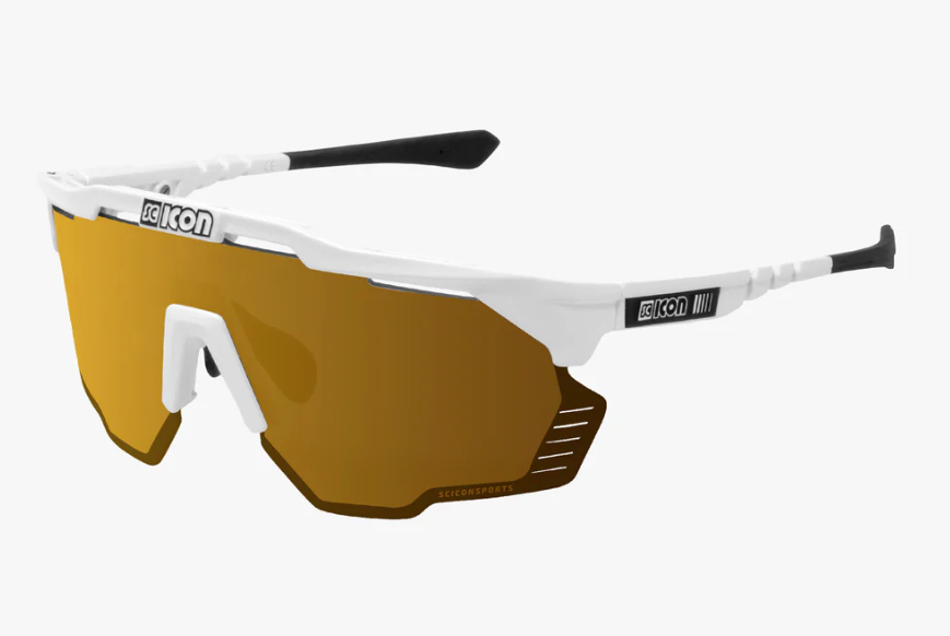 Scicon Sports Occhiali Aeroshade Kunken White Multimirror Bronze