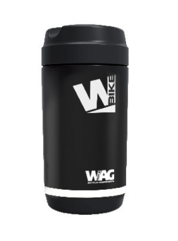 Wag Borraccia Portaoggetti Nero 500ml